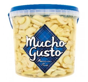 Cogumelo Fatiado 2kg - Balde