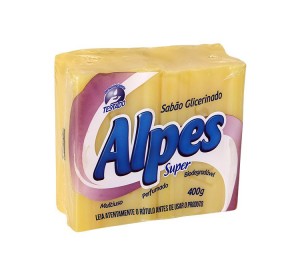 Sabão Barra Alpes 2x200g 