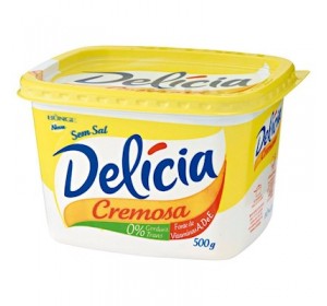 Margarina Delícia sem Sal 500gr