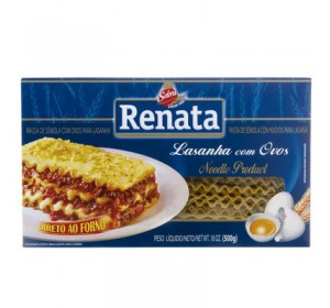 Massa Lasanha Renata 500g