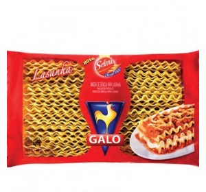 Massa Lasanha Galo 500g