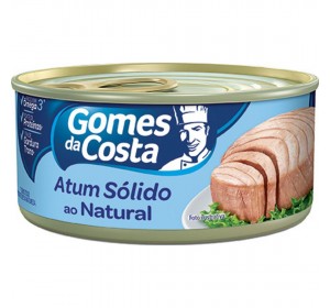 Atum Sólido ao Natural Gomes da Costa 170g