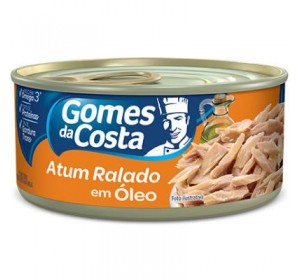 Atum Ralado em Óleo Gomes da Costa 170g