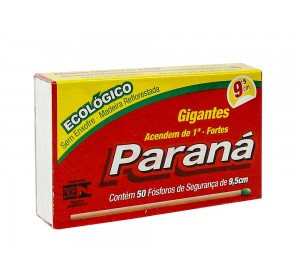 Fósforo Paraná Gigante 9,5cm c/50un