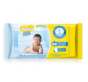 Toalha Umedecida Huggies Baby Wipes Refil 48und