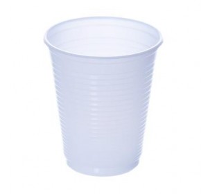 Copo Descartável Branco Ibras 180ml  Pct c/100und