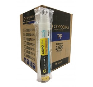 Copo Transparente 180ml Copobras Cx c/2500und