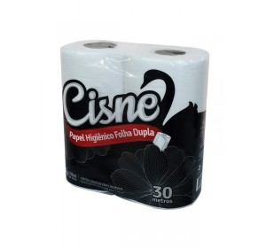 Papel Higiênico Cisne Folha dupla 4x30mt