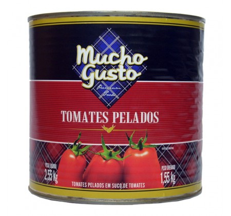 Tomates Pelados 1,55kg - Lata