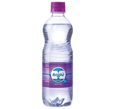 Água Mineral Garrafa 500 ml - com Gás