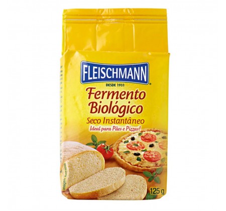 Fermento Biológico Seco Instantâneo Fleischmann 125g