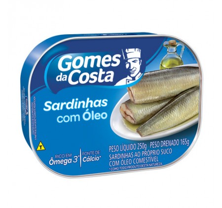Sardinha Gomes da Costa 250g