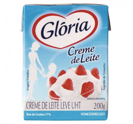 Creme de Leite Gloria 200g 