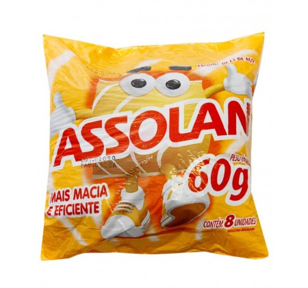 Esponja Lã de Aço Assolan 60g
