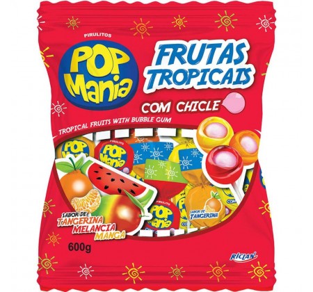 Pirulito Pop Mania 600g