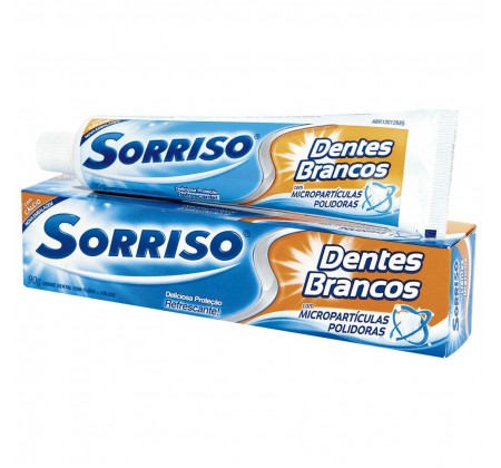 Creme Dental Sorriso Dentes Brancos 90g