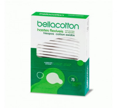 Hastes Flexíveis Bellacotton com 75und 
