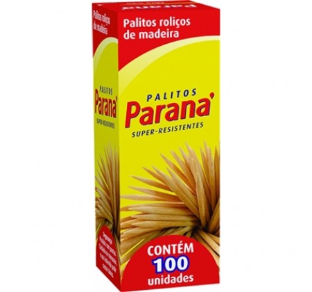Palito de Dente Paraná c/100und