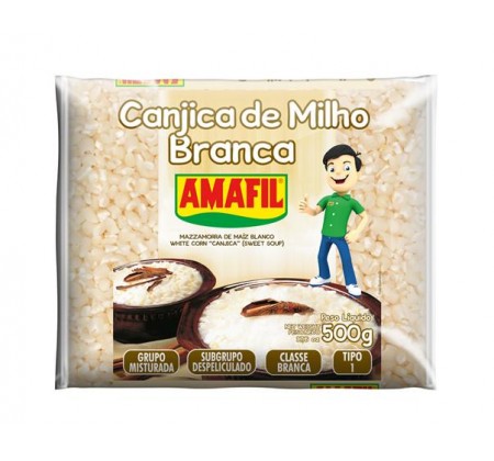 Canjica Branca  Amafil 500g
